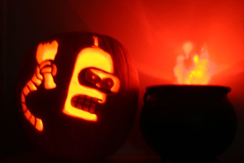 Bender Pumpkin Lit
