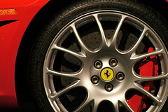 Ferrari Wheel at LA Auto Show 2007