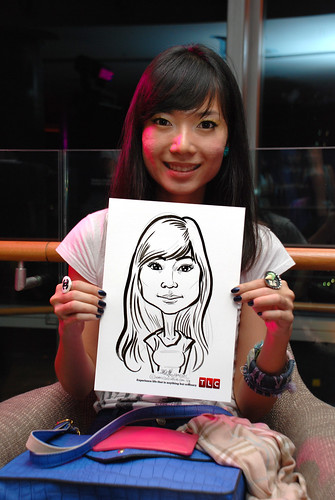 Caricature live sketching for TLC - 40