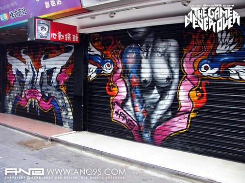 ANO graffiti tattoo street