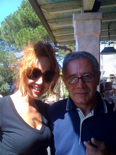 Erika e il sig. Vittorio al Go! Restaurant :)