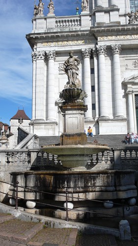 Fountain, St. Urs Cathedral, Solothurn