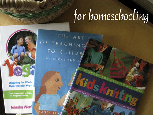 homeschooling extras on my "to read" list