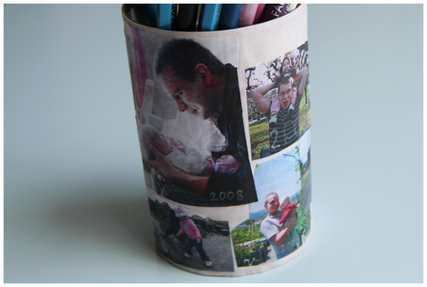 Father's Day Picture Pencil Holder