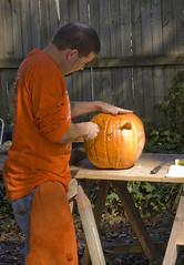 Darren Takes Over Pumpkin Carving