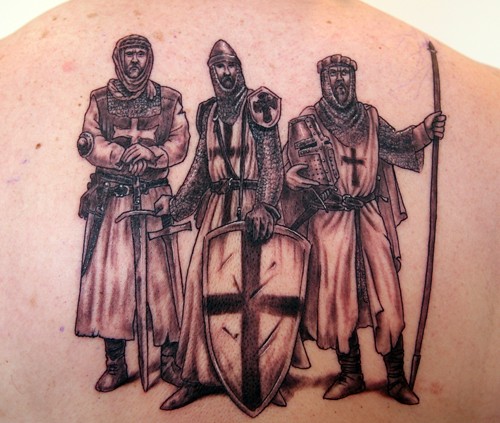 knight tattoo. grey-knights Tattoo