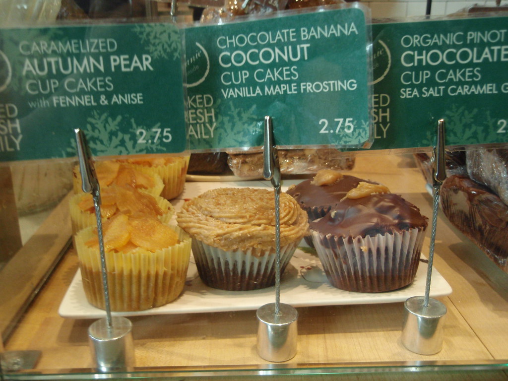 Cupcake counter at Free Foods