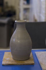 Thrown vase