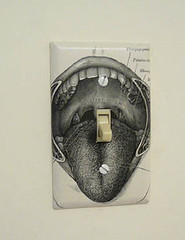 anatomical mouth switchplate