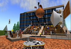Mars Phoenix Landing Event in Second Life