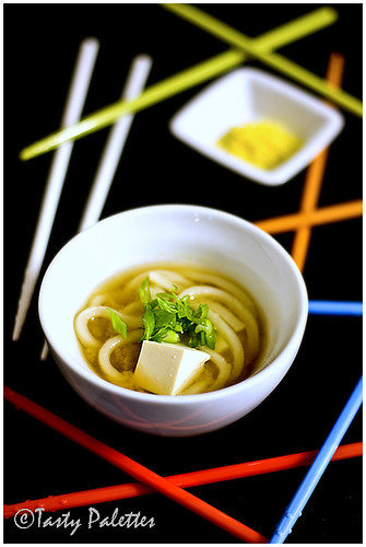 Japanese Udon - Tofu Soup