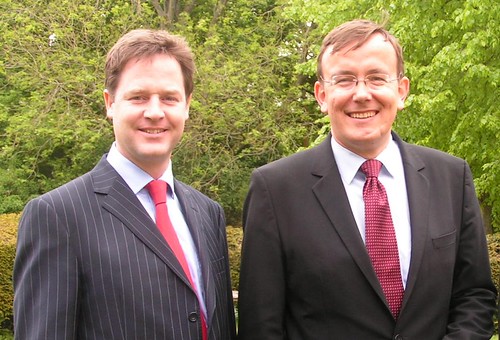 Nick Clegg and Martin Tod