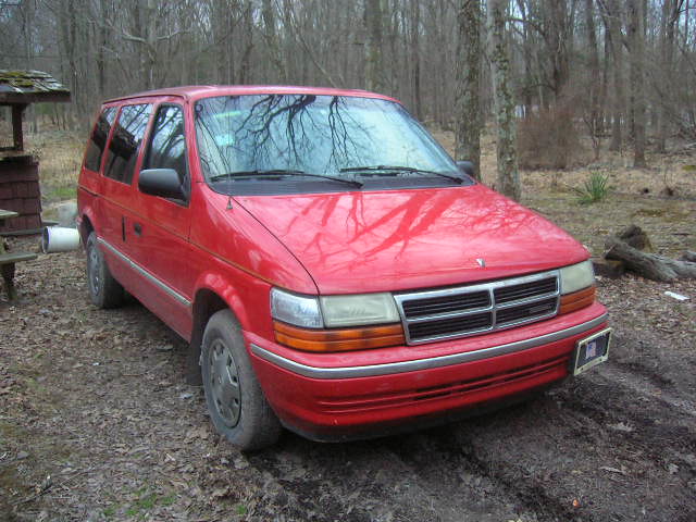red exs500 dodge 1992 caravan