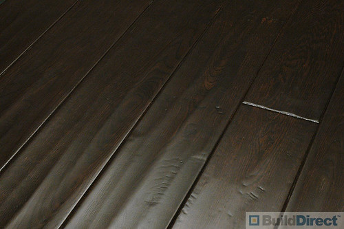 Handscraped hardwood flooring