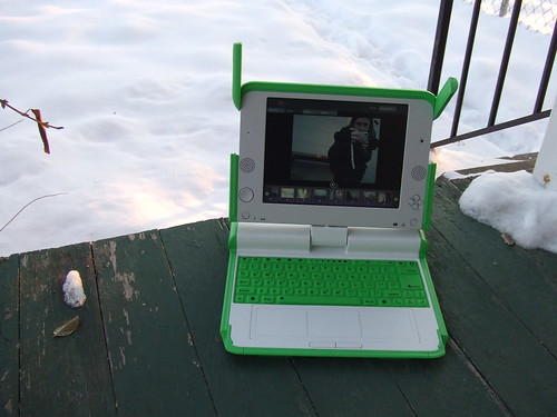 OLPC with camera function on