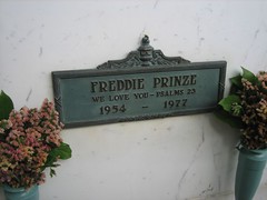 Freddie Prinze, who was 1/2 of Chico and the Man.  (09/03/2006)