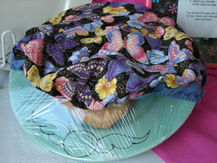 Butterfly PlateWrap with the turquoise plate