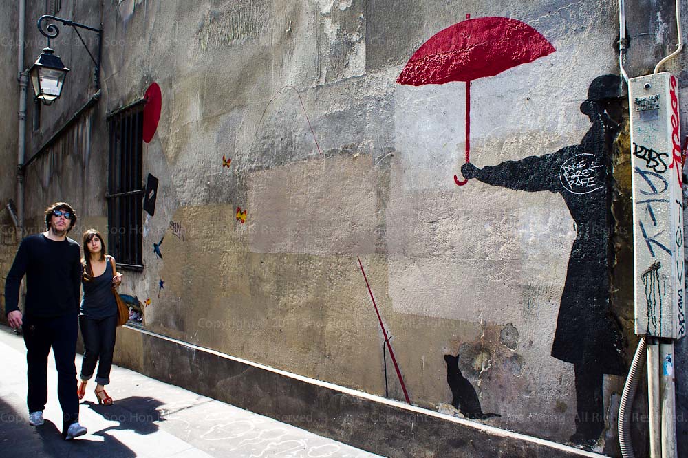 Have an umbrella @ Paris, France