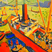 Andre Derain painting at Tate Modern Art Gallery London England