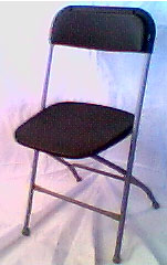 Folding Rental Chair-Charcoal