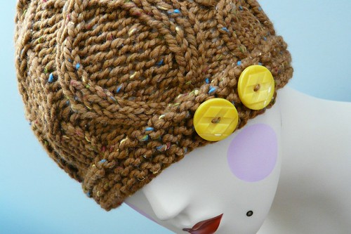 FO: Chunky Tweed Hat