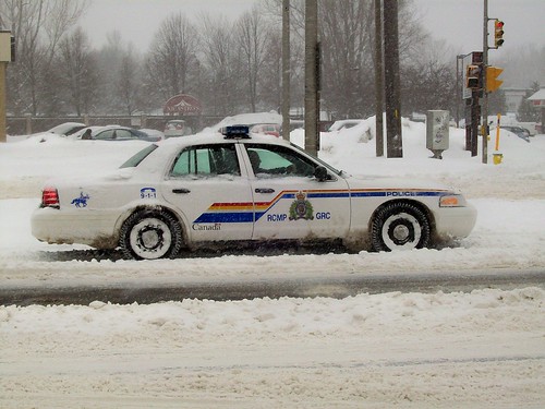 An RCMP Ford Crown Victoria Police Interceptor by Steve Brandon