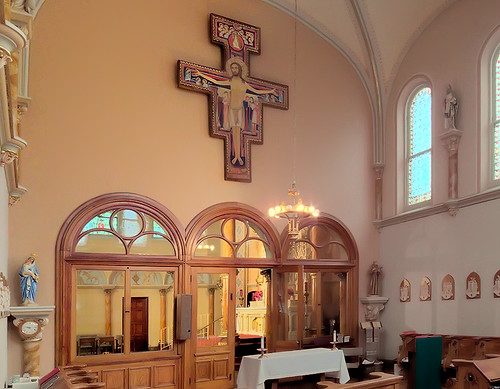 Saint Anthony of Padua Roman Catholic Church, in Saint Louis, Missouri, USA - chapel