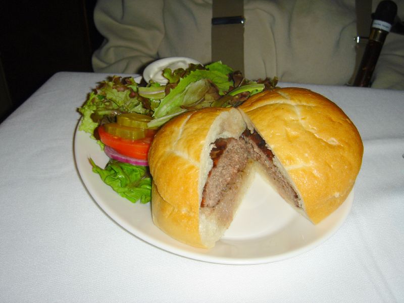 Sam's Burger with Niman Ranch Beef