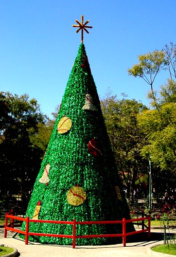 Christmas Tree in Antigua Guatemala Park