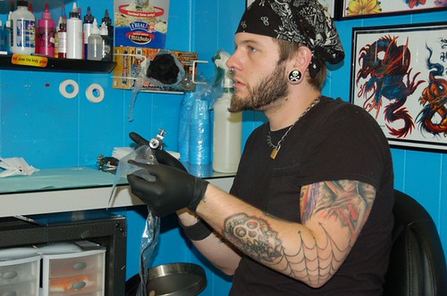  Ryan at Totally Naked Tattoo's is one of the best Tattoo Artists around 