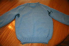 Sweater Progress 2