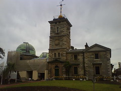 Sydney Observatory, with bollock