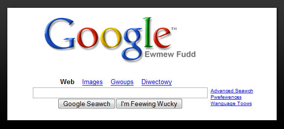 Google Search Elmer Fudd