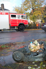 Mülltonnenbrand Eichenstraße - 27.10.08