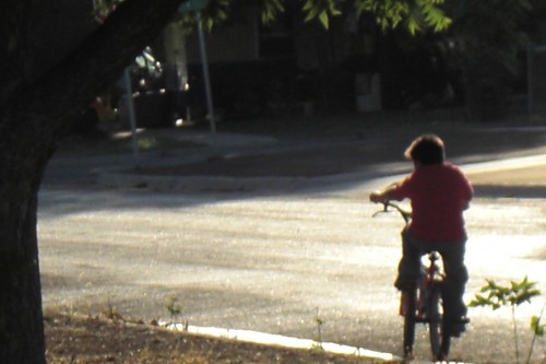 boy on bike