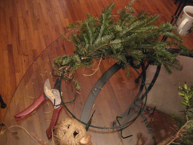 birth of a wreath