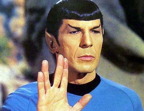 Half Human, Half Vulcan: Spock from Star Trek, the Original TV series