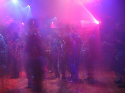 Dance floor at the pub