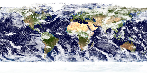 Terre vue de l'espace NASA