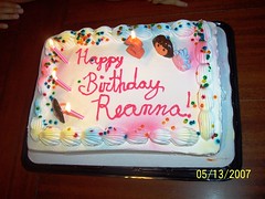 Reanna's Dora cake