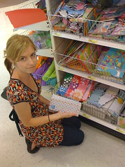 Mona organizing her items at Target's One Spot