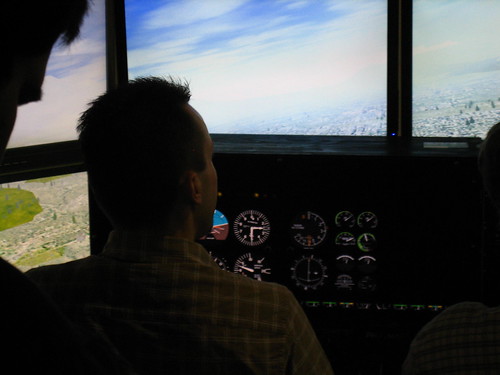 FlightGear Flight Simulator at LinuxTag Berlin 2011