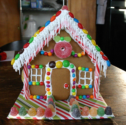 Gingerbread House - Front by Wendy Copley.