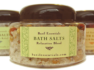 Relaxation Bath Salts, Aromatherapy