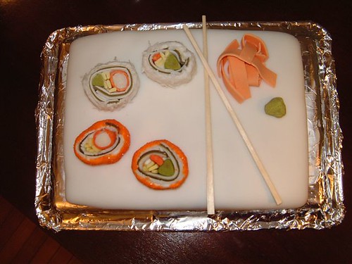 Sushi cake 4