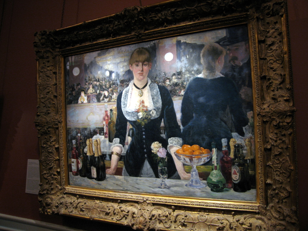 Courtauld Gallery - Edouard Manet - A Bar at the Folies-Bergere (1881-1882)