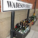 Someone's had a good night - empty bottles on Wadeson Street