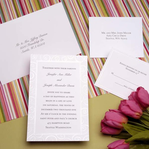 Wedding Invitation, Flower Color wedding invitation, wedding invitation sample, wedding invitation idea, wedding invitation, flowers, photos