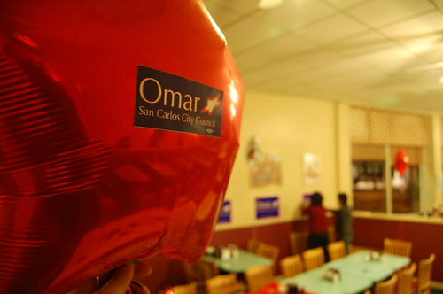 Omar's Campaign Party Setup