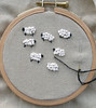 french knot sheep